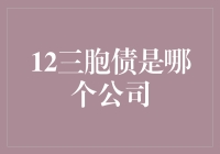 12三胞债是谁家的？揭秘背后的公司真相！