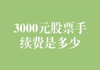 3000元股票手续费的计算与分析：理解股票交易成本的必要性