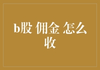 B股交易佣金收取方式及策略解析