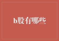 B股：中国资本市场的独有板块及其投资价值分析