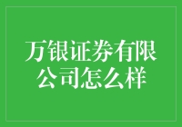 万银证券有限公司：从专业角度解析其优势与潜力