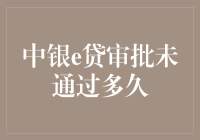 中银e贷审批未通过，我是不是得换个头像？