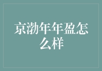 京渤年年盈到底好不好？别担心，我来给你揭秘！