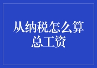 探究个人纳税与总工资之间的关系：如何准确计算个人净收入