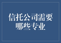 信托公司所需的关键专业人才及其能力要求