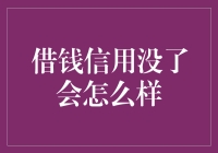 借钱信用没了会怎样：个人财务危机的警示