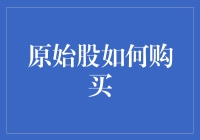 原始股购买：投资者的不可忽视的机遇与风险