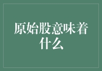 原始股投资的含义及其潜在价值剖析