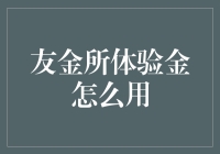 友金所体验金：如何巧妙利用体验金提升理财收益？