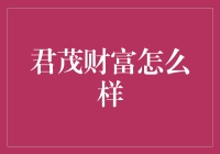 君茂财富：稳健前行，开启财富新篇章