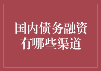 国内债务融资渠道：构建企业资金链的多元化支持体系