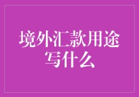 境外汇款用途：你真的需要写得那么专业吗？