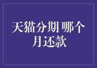 天猫分期 哪个月还款？新手指南来啦！