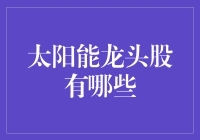 中国太阳能龙头股：把握绿色能源的新机遇