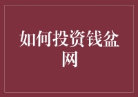 怎么投资钱盆网？新手攻略来啦！