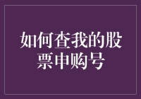 如何查我的股票申购号：一场关于数字和勇气的寻宝之旅