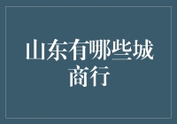 山东城商行：地方金融生力军