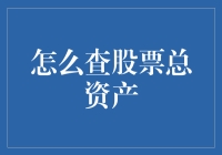 股市新手的自救指南：如何查股票总资产？