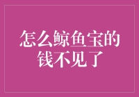 鲸鱼宝：钱去哪儿了，难道被鲸鱼吞了吗？