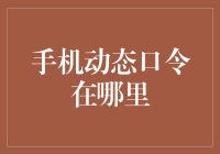 手机动态口令：失踪人口的追踪指南