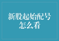 新股起始配号大揭秘：如何用最少的脑力和精力，轻松查询到你未来潜在的钱袋子？