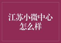 江苏小微中心：小微企业的超级保姆？