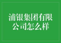 浦银集团有限公司：全方位解析这家金融机构的业务布局与市场表现