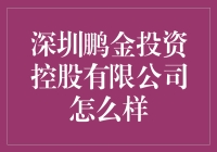 深圳鹏金投资控股有限公司：比股票比你聪明，比你比股市更机智