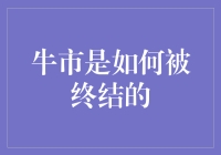 牛市是如何被终结的：从泡沫形成到泡沫破裂