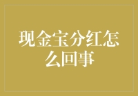 现金宝分红：一场金钱的恩赐与束缚的浪漫之旅