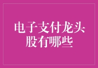 电子支付龙头股：全球支付变革的推动者