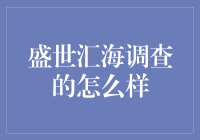 盛世汇海：深度解读其市场影响力与业务可靠性