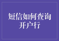 短信查询开户行：提升财务管理效率的新策略