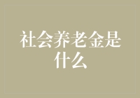 社会养老基金：保障未来生活的安全网