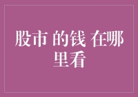 股市的钱在哪里看：投资者如何追踪个人投资收益