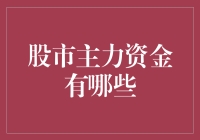 股市主力资金到底是谁？揭秘市场背后的大玩家！