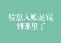 股息入账是钱到哪里了？不要告诉我它跑进梦想银行了！