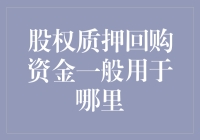 股权质押回购资金：你的钱去哪儿了？（或：那些年，被质押的股份都干了些什么）