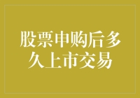 股票申购后多久上市交易：解析新股流通的具体时间线