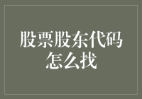 股票股东代码查询攻略：轻松掌握上市公司股东身份标识