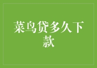 菜鸟贷到底要等多久才能放款？别急，我来给你揭秘！