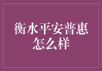 衡水平安普惠保险：守护生命与财产的综合保险解决方案