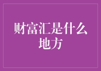 互联网新星：财富汇的前世今生