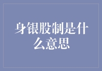 身银股制：打造企业核心竞争力的新兴模式