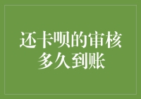 还卡呗的审核多久到账：从申请到入账的全流程解析