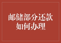 邮储部分还款？别担心，我会带你玩转这个神秘的环节！