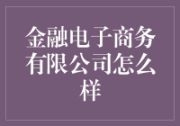 金融电子商务有限公司：你的钱袋子，我们来操心