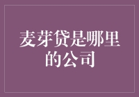 麦芽贷：一家集科技与金融服务于一体的创新企业