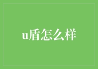 U盾，你的数字财宝守门员：你值得拥有的理财神器