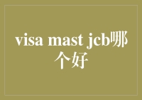 Visa、MasterCard和JCB信用卡：选哪个才能做卡王？